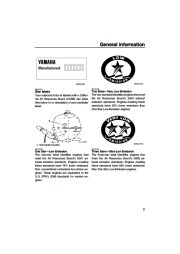 Yamaha Motor Owners Manual, 2007 page 7