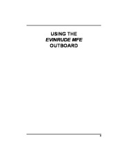 2011 Evinrude 55 hp MFE MRL MJRL Outboard Boat Motor Owners Manual, 2011 page 11
