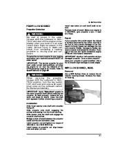 2011 Evinrude 55 hp MFE MRL MJRL Outboard Boat Motor Owners Manual, 2011 page 43