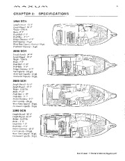 2000 Maxum Sun Cruisers 2400SCR 2800SCR 3000SCR 3300SCR Owners Manual, 2000 page 9