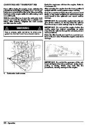 2007 Johnson 30 hp PL4 4-Stroke Outboard Owners Manual, 2007 page 34