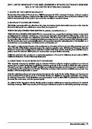 2007 Johnson 30 hp PL4 4-Stroke Outboard Owners Manual, 2007 page 7