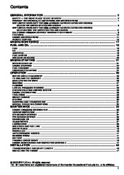 2006 Johnson 25 hp E4 EL4 4-Stroke Outboard Owners Manual, 2006 page 3