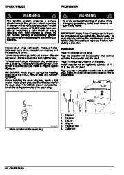 2006 Johnson 25 hp E4 EL4 4-Stroke Outboard Owners Manual, 2006 page 42