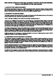 2006 Johnson 25 hp E4 EL4 4-Stroke Outboard Owners Manual, 2006 page 7