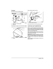 2005 Johnson 6 8 hp R RL 2-Stroke Outboard Owners Manual, 2005 page 27
