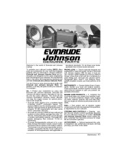 2005 Johnson 6 8 hp R RL 2-Stroke Outboard Owners Manual, 2005 page 49