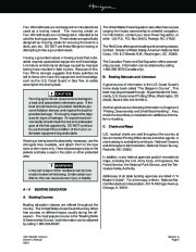 2001-2003 Four Winns Horizon 180 190 200 Owners Manual, 2001,2002,2003 page 21