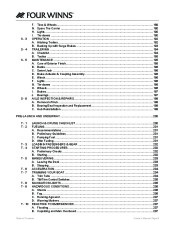 2011 Four Winns V265 V285 Boat Owners Manual, 2011 page 10