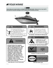 2011 Four Winns V265 V285 Boat Owners Manual, 2011 page 17