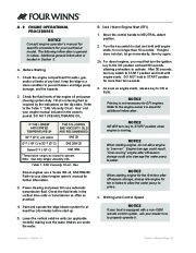 2011 Four Winns V265 V285 Boat Owners Manual, 2011 page 22
