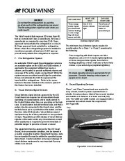 2011 Four Winns V265 V285 Boat Owners Manual, 2011 page 29