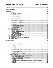 2011 Four Winns V265 V285 Boat Owners Manual, 2011 page 3