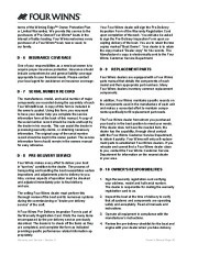 2011 Four Winns V265 V285 Boat Owners Manual, 2011 page 48