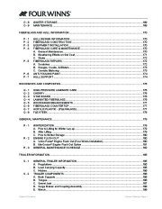 2011 Four Winns V265 V285 Boat Owners Manual, 2011 page 9