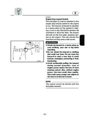 Yamaha Motor Owners Manual, 2004 page 25