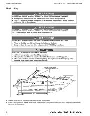 2009 Maxum 3100 SE Sport Cruiser Owners Manual Guide, 2009 page 12