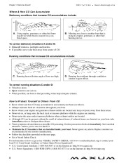 2009 Maxum 3100 SE Sport Cruiser Owners Manual Guide, 2009 page 14