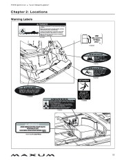 2009 Maxum 3100 SE Sport Cruiser Owners Manual Guide, 2009 page 17