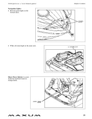 2009 Maxum 3100 SE Sport Cruiser Owners Manual Guide, 2009 page 35