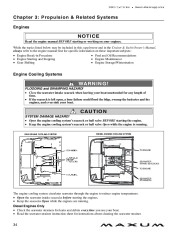 2009 Maxum 3100 SE Sport Cruiser Owners Manual Guide, 2009 page 40