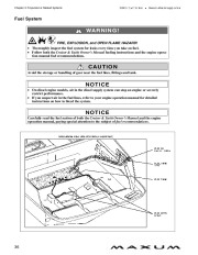 2009 Maxum 3100 SE Sport Cruiser Owners Manual Guide, 2009 page 42