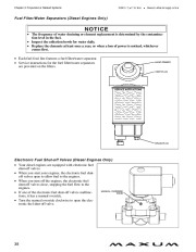 2009 Maxum 3100 SE Sport Cruiser Owners Manual Guide, 2009 page 44