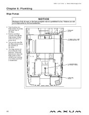 2009 Maxum 3100 SE Sport Cruiser Owners Manual Guide, 2009 page 50