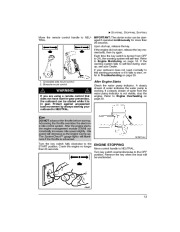 2005 Evinrude 40 50 60 hp E-TEC EL PL Outboard Motor Owners Manual, 2005 page 15