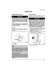 2005 Evinrude 40 50 60 hp E-TEC EL PL Outboard Motor Owners Manual, 2005 page 25