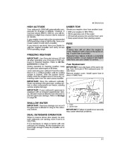 2005 Evinrude 40 50 60 hp E-TEC EL PL Outboard Motor Owners Manual, 2005 page 33