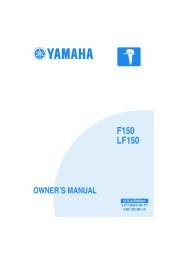 2006 Yamaha Outboard F150 LF150 Boat Motor Owners Manual page 1