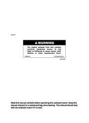 Yamaha Motor Owners Manual, 2008 page 2