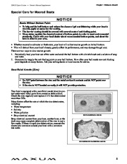 2009 Maxum 2900 SE Sport Cruiser Owners Manual Guide, 2009 page 11