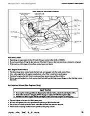 2009 Maxum 2900 SE Sport Cruiser Owners Manual Guide, 2009 page 45
