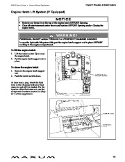 2009 Maxum 2900 SE Sport Cruiser Owners Manual Guide, 2009 page 47