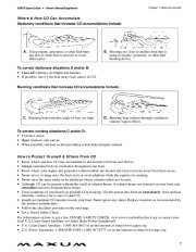 2009 Maxum 2500 SE Sport Cruiser Boat Owners Manual Guide, 2009 page 13