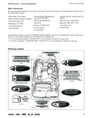 2009 Maxum 2500 SE Sport Cruiser Boat Owners Manual Guide, 2009 page 15