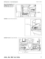 2009 Maxum 2500 SE Sport Cruiser Boat Owners Manual Guide, 2009 page 33
