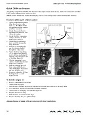 2009 Maxum 2500 SE Sport Cruiser Boat Owners Manual Guide, 2009 page 44