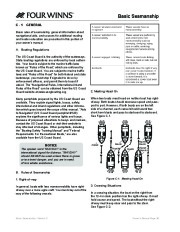 2006-2008 Four Winns Funship 194 204 214 224 234 244 264 274 Boat Owners Manual, 2006,2007,2008 page 42
