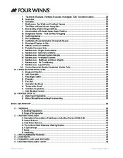 2006-2008 Four Winns Funship 194 204 214 224 234 244 264 274 Boat Owners Manual, 2006,2007,2008 page 6