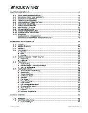 2006-2008 Four Winns Funship 194 204 214 224 234 244 264 274 Boat Owners Manual, 2006,2007,2008 page 7