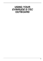 2009 Evinrude 65 hp E-TEC WRL WRY Commercial Outboard Boat Motor Owners Manual, 2009 page 14