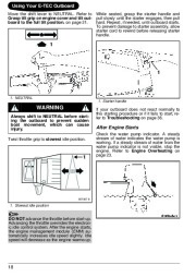 2009 Evinrude 65 hp E-TEC WRL WRY Commercial Outboard Boat Motor Owners Manual, 2009 page 21