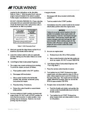 Four Winns F-Series Boat Owners Manual, 2011 page 20