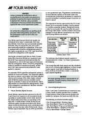 Four Winns F-Series Boat Owners Manual, 2011 page 28