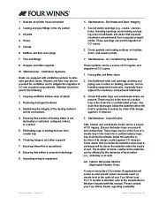Four Winns F-Series Boat Owners Manual, 2011 page 35
