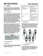 Four Winns F-Series Boat Owners Manual, 2011 page 40