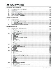 Four Winns F-Series Boat Owners Manual, 2011 page 9